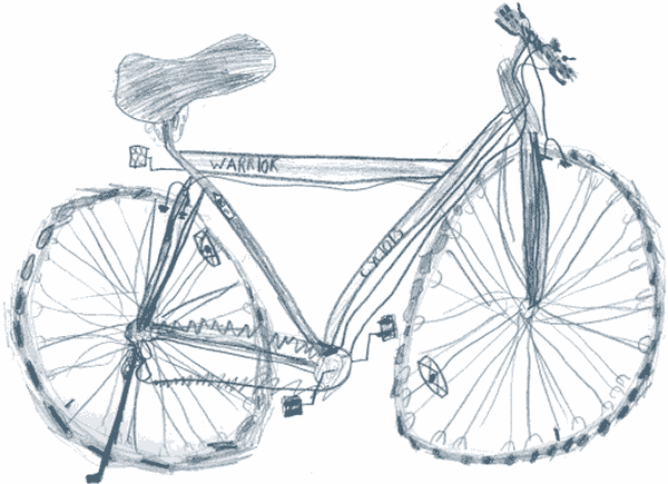 Visual Arts: Drawing Bicycles - Sam