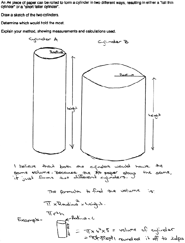 A4 Paper Cylinder - Kerry