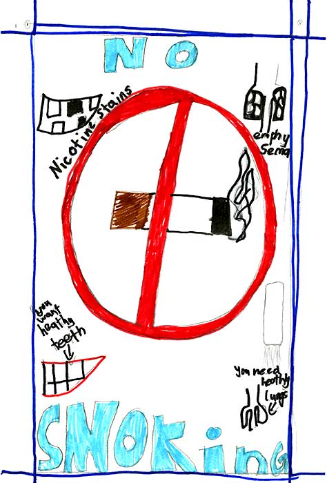 Benefits of Not Smoking Poster - Bailey